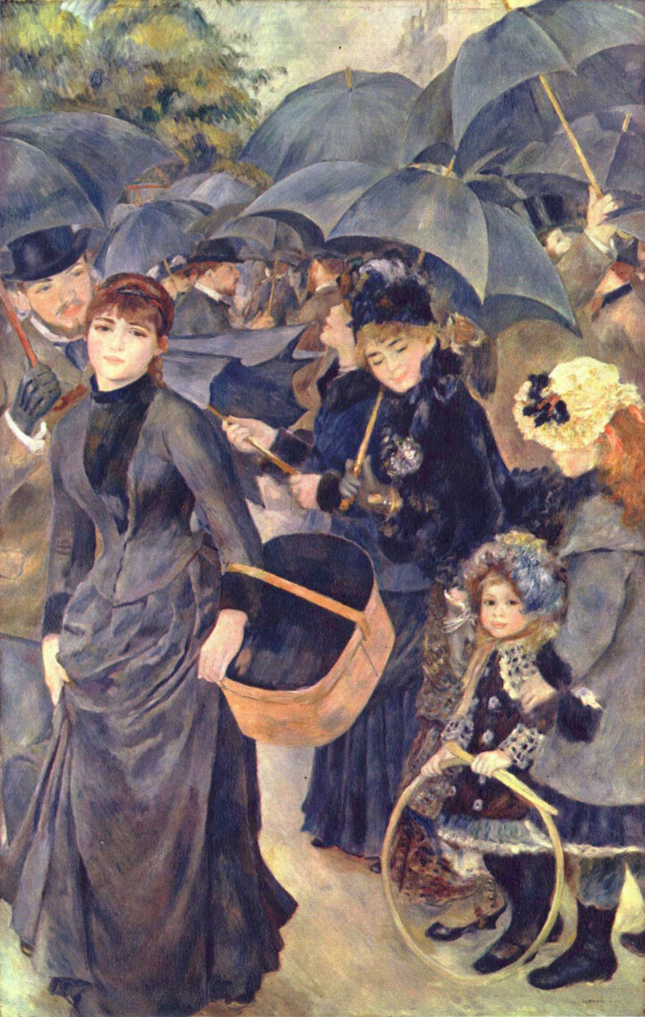 The Umbrellas - 1883 - Oil on canvas - The National Gallery, London, UK